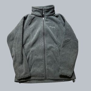 COLUMBIA Gray Comfy Full Zip-up Jacket | Women’s Size Medium